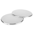 thumbnail image 2 of LAFGUR Car Audio Speaker Protector Cover, 5in Plastic Frame White Mesh Car Audio Speaker Grill Guard Protector Cover Modification Parts, 2 of 8