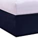 thumbnail image 3 of Fresh Ideas FRE23614NAVY04 14 in. Microfiber Bed Skirts  Navy - King, 3 of 4
