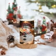 thumbnail image 5 of ALAZA Snowman with Scarf 2 PCs LED Flickering Flameless Candles with Remote Timer Battery Operated Candle, 5 of 7