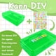 thumbnail image 3 of Kinder, Stifte Organizer,Stifte aufbewahr,Stiftebox mit Deckel,Aufbewahrung Stifte,Transparente Schreibwarenbox Stapelbar Stationery Organizer Aufkleber,Geschenke Stifteköcher, 3 of 7