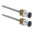 thumbnail image 5 of 2Pcs DC Geared Motor Copper 30RPM Impact Resistance Low Noise Reduction Motor DC6V M4x55mm, 5 of 5