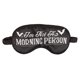 thumbnail image 1 of Something Different - Antifaz de Descanso I'm Not A Morning Person de Satén para Adultos Unisex (Negro, Blanco), 1 of 3