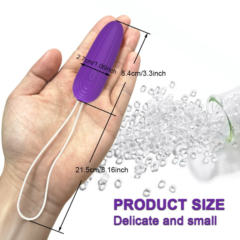 TLUDA Mini Bullet Vibrator Rechargeable, Wearable Panty Vibrator for Women  ,G-Spot Vibrator with 10 Vibration Modes for Woman