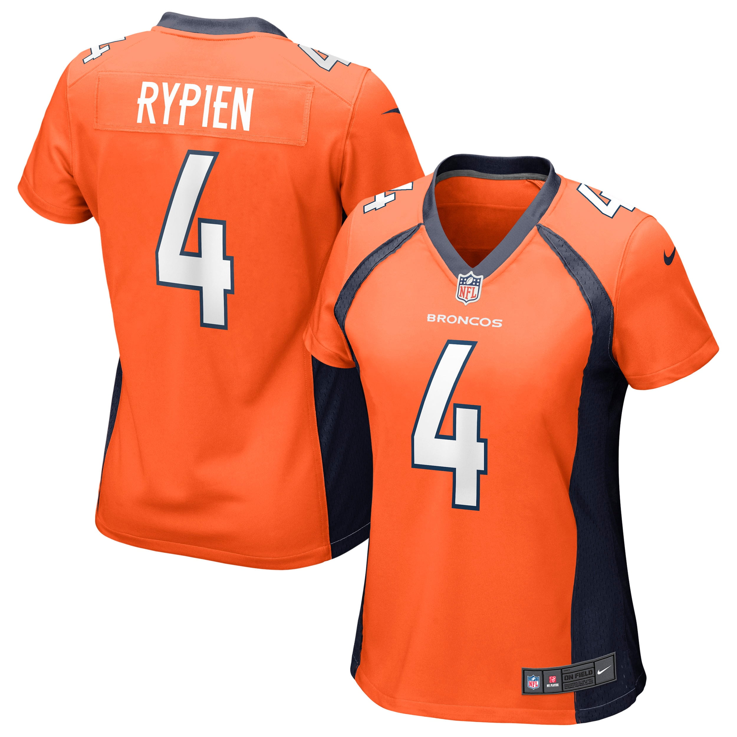 Brett Rypien Denver Broncos Nike Women S Game Jersey Orange Walmart Com Walmart Com