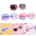 thumbnail image 1 of de sol para con corazón y de 3 uds para fiesta de y niñas Macarena Gafas de sol para niños, 1 of 8