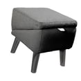 thumbnail image 1 of Taburete, accesorio para escaleras de mascotas, regalos versátiles, fácil de montar, ahorra espacio, para cachorros, esencial para gatitos, sofás cama Negro Gris, 1 of 9