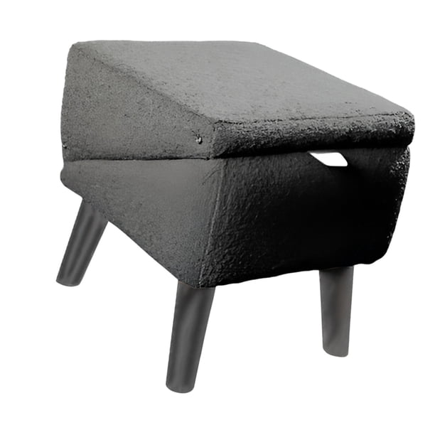 Taburete de escalera para mascotas, multiusos, portátil, ahorra espacio, esencial para cachorros, camas, gatitos, coches, sofás, pequeños y ancianos. Negro Gris