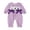 Purple, variant on Ymyiu Newborn Baby Girl Halloween Outfit Newborn Baby Girl Halloween Outfit Long Sleeve Ghost Sweatshirt Romper Fall Clothes 3 6 Months(Purple, 3-6 Months)