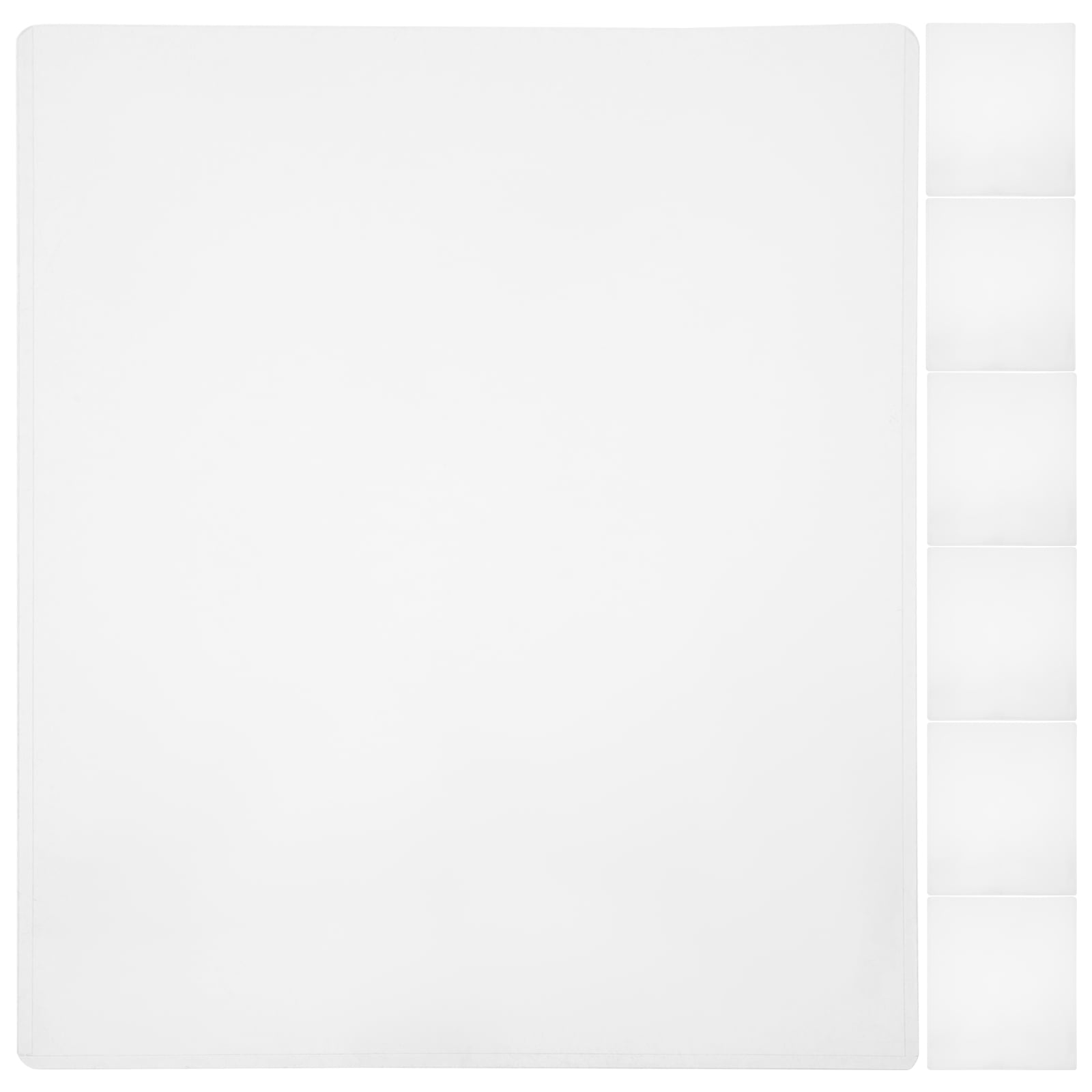 Melantax 10 Pack Clear Waterproof Plastic Photo Protectors for Documents, Posters and Certificates, Multipurpose Paper Protectors (8.5 x 11 inches)