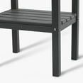 thumbnail image 3 of WestinTrends 36" Outdoor Adirondack HDPE 2-Tier Patio Side Table, Gray, 3 of 14