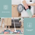thumbnail image 6 of Pink and Blue Triangular Floral Boho Pattern Kitchen Rugs Sets Of 3,Kitchen Runner Rugs Non Skid Washable,Decorative Kitchen Floor Mats for Kitchen,Sink,Laundry,17"x30"+ 17"x47" + 17"x59", 6 of 6