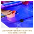 thumbnail image 4 of WEAVILUX 8Pcs Foosball Table Replacement Parts Rubber Black for Stable Movements, 4 of 7