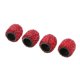 thumbnail image 3 of 4 Pcs Bling Valve Stem Caps 15mm Stem Air Cover Tire Decoration Universal for Car MotorcyclePink, 3 of 3