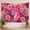 D, variant on XaaKee, Cherry Bloom Rosette Jaguar Tapestry, Maximalist Floral Wall Tapestry, High-Quality Polyester Bedroom Tapestry, 60x40Inch