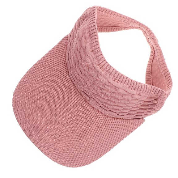 GAXIRE Trendy Look Sun Caps for Women 1Pcs Pink Polyester Wide Brim Beach Activities