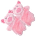 thumbnail image 5 of 2Pcs Kids Hand Puppet Toy Pink Plush Pig Shape For Imagination Activities And Role-Play Training, 5 of 5