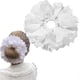 thumbnail image 1 of Thickened White Lace Hair Scrunchies, Lolita Lace Large Scrunchies Flower Hair Ties, White Lace Scrunchies Large For Women Girls, 1 of 5