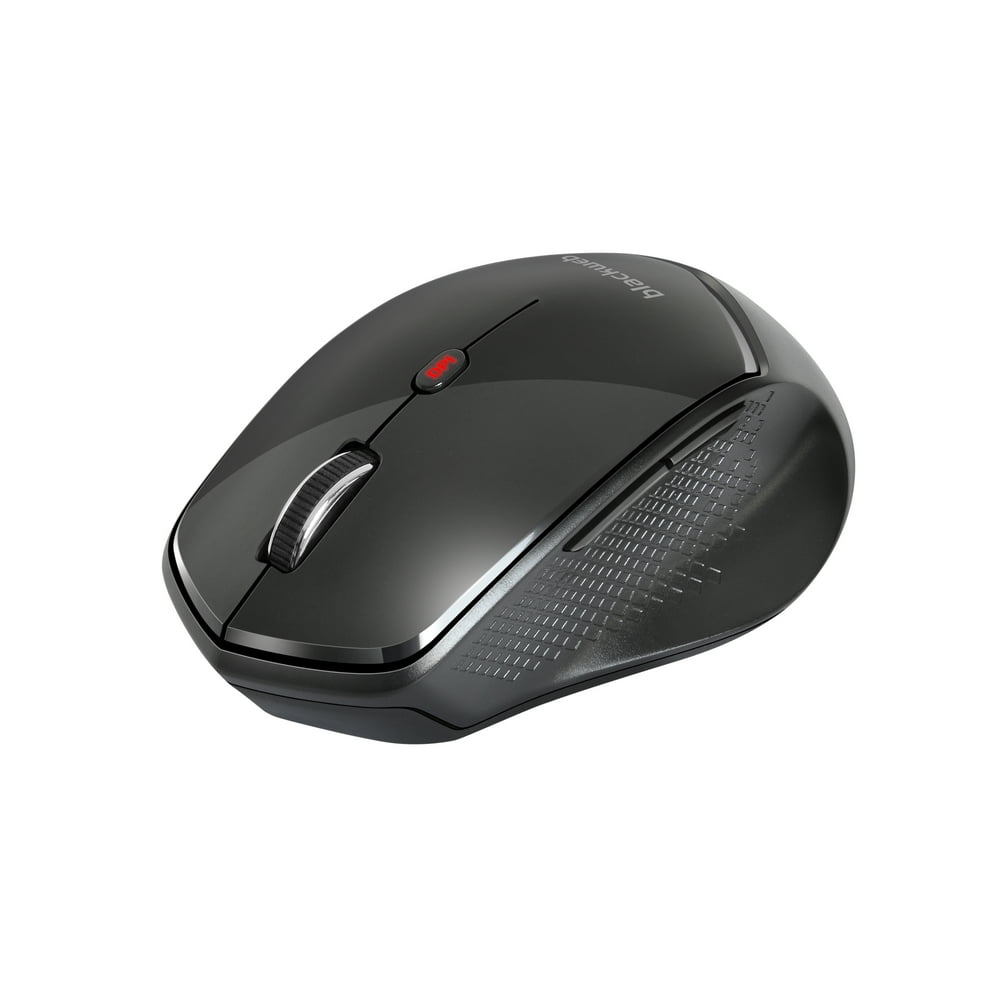 Blackweb 6Button 5 DPI Setting Wireless Bluetooth Mouse, Black