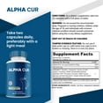 thumbnail image 4 of (5 Pack) Alpha Cur Capsules, AlphaCur Supplement for Nerve Health, Advanced Maximum Strength Pills Cognitive and Brain , 4 of 8
