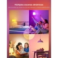 thumbnail image 3 of Govee Focos Inteligentes alexa, Wi-Fi Foco Inteligente Led 16 Millones de Colores de Bricolaje, Compatible con Alexa y Asistente de Google, RGBWW 800lm Control de APP Regulable Modo M&uacute;sica,, 3 of 8