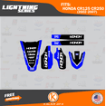 thumbnail image 2 of Kalair GFX Graphics Kit for Honda CR125 (2002-2007) Lightning Series, 2 of 5
