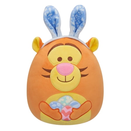 Squishmallows Official 8 inch Disney Easter - Tigger Holding Eggs - Child's Ultra Soft Plush Toy