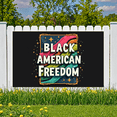 thumbnail image 7 of Decorative Design Black American Freedom Colorful Theme Freedom Celebration Equality Awareness for Cultural Events Memorial Day Independence Day, 7 of 7
