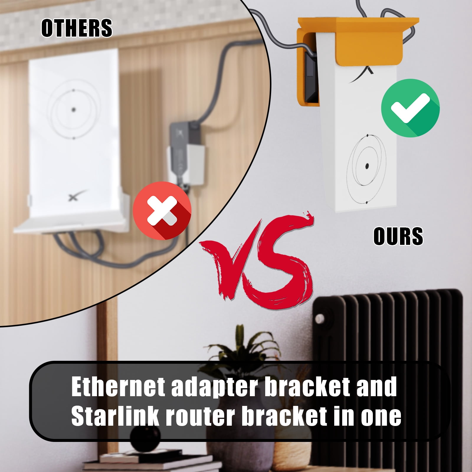 Starlink Mount, Starlink Router Wall Mount, with Dominica | Ubuy
