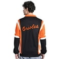 thumbnail image 2 of Men's Starter Black/Orange Baltimore Orioles Contender Tricot Full-Zip Track Jacket, 2 of 2