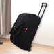 thumbnail image 1 of Bolsa de lona con ruedas perfecl para playa y deportes Negro 60 cm x 35 cm, 1 of 8