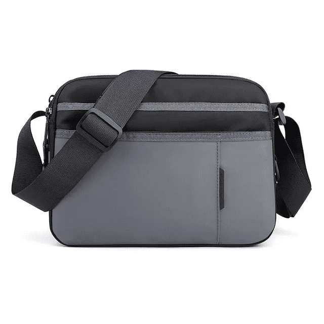 Bandoleras Multifunción De Nailon Para Hombre Gris Malubero Bolso Bandolera