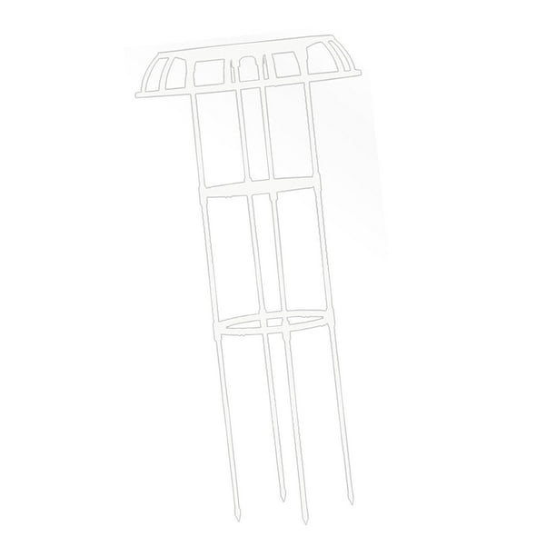 Enrejado de jardín de metal para plantas trepadoras, verduras y pepinos. 105x50cm
