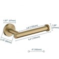 thumbnail image 2 of Brushed Toilet Round Mounted Roll Dispenser Bath, 2 of 5