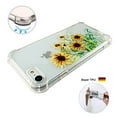 thumbnail image 2 of Sun Flower For iPhone SE 2020 Case TPU Clear Soft & Flexible Ultra-Thin Shockproof Anti-Scratch Transparent Bumper Slim Lightweight Protective Cover for iPhone SE 4.7 Inch 2020 Women Girls, 2 of 4