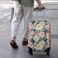 thumbnail image 3 of Pioneer Flower Floral Print Pattern Luggage Cover Fashion Suitcase Cover Baggage Covers Fit 25-28 Inch Luggage (Go Travel), 3 of 5