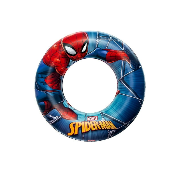 Dona Salvavidas Inflable Para Niños Spiderman Bestway Plástico PVC Alta Resistencia