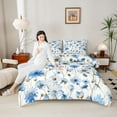 thumbnail image 4 of Homewish Floral Daisy Bedding Comforter Set 2pcs for Teens Boys Girls,Chic Flowers Twin Comforter Sets Microfiber,Spring Garden Breathable Bedding Set,Super Cozy Room Decor, 4 of 8