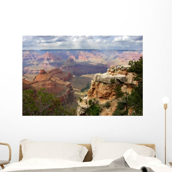 Grand Canyon National Park Wall Mural by Wallmonkeys Peel and Stick Graphic (48 in W x 32 in H) WM76911