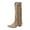 Brown, variant on Cowboy Boots for Women Fringe Pointed Toe Chelsea Cowgirl Boots Knee High Western Boots