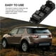 thumbnail image 4 of Interruptor Eléctrico Para Ventanilla De Coche, Interruptor De Plástico Para Ventana Delantera Izquierda, Exquisito Panel De Interruptores Para Ventanilla De Coche, Compatible Con Rover Discovery Serendint VI005871-00, 4 of 7