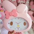 thumbnail image 2 of Animation peripheral cartoon cute kawaii My melody bedroom wall clock creative silent sweep second clock, 2 of 12