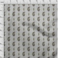 thumbnail image 3 of oneOone Cotton Flex Light Gray Fabric Floral Block Quilting Supplies Print Sewing Fabric By The Yard 40 Inch Wide, 3 of 4