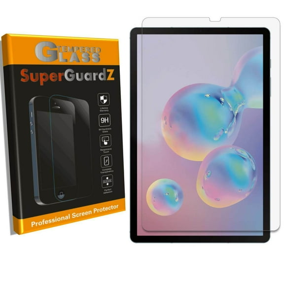 For Samsung Galaxy Tab S6 - SuperGuardZ Tempered Glass Screen Protector, 9H, Anti-Scratch, Anti-Bubble, Anti-Fingerprint