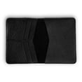 thumbnail image 2 of PEGAI Leather Passport Holder | Handmade Travel Wallet & Document Cover | Pike (Dymnos Black), 2 of 5