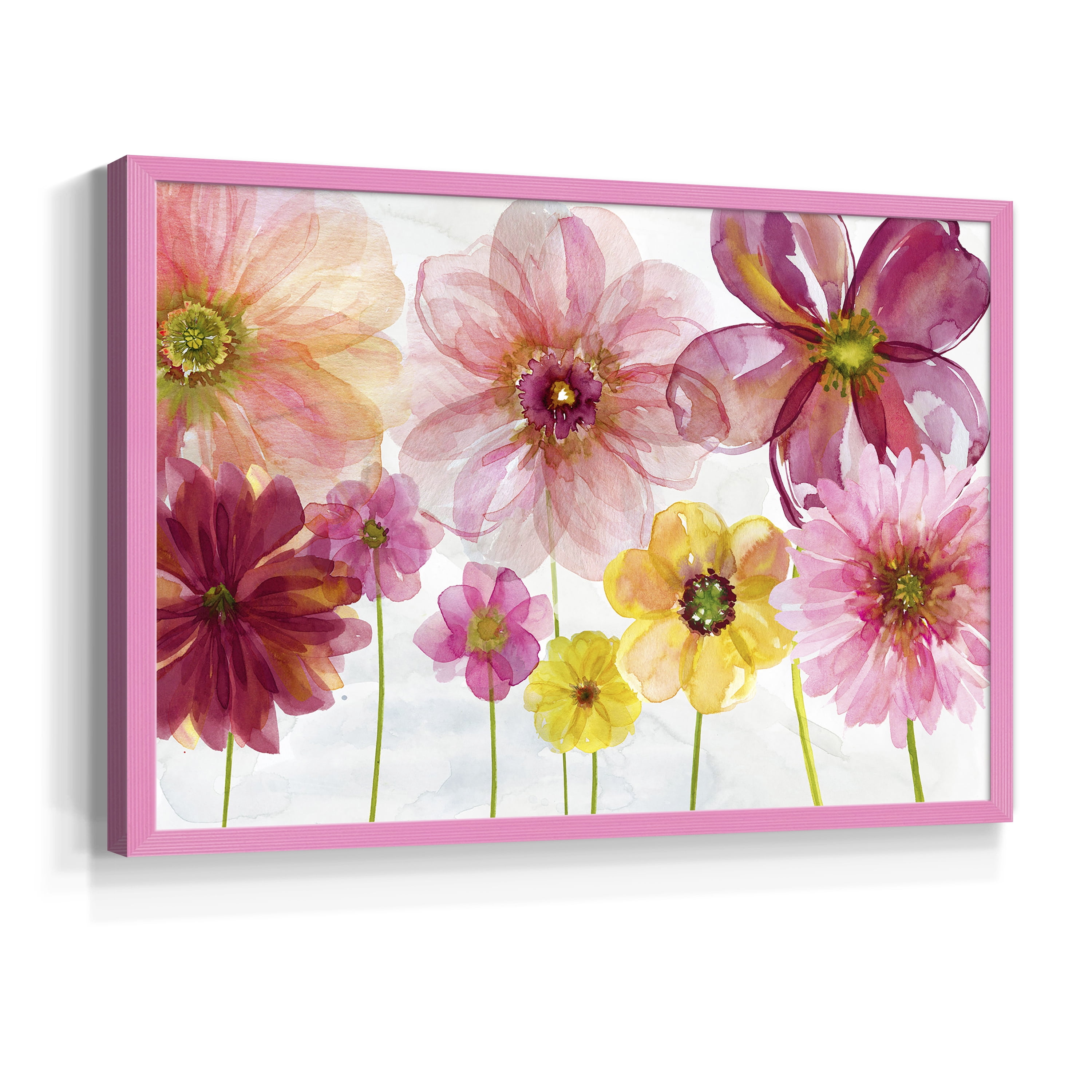 Pop Of Spring by Carol Robinson - Restickable Framed Giclée Print