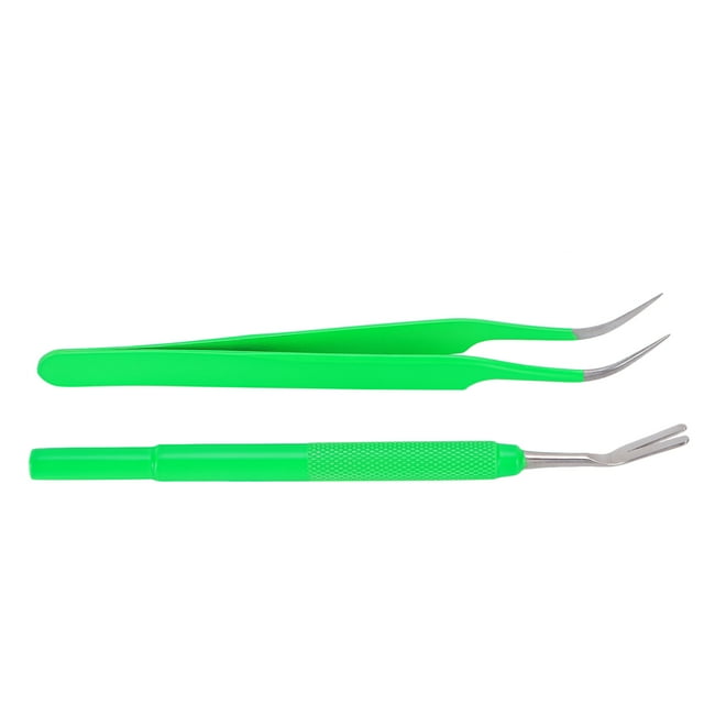 Pinzas Para Quitar Garrapatas, Ultrafinas, Seguras, En Forma Especial, Duraderas, Eliminan Fácilmente Las Pinzas Para Pulgas De Mascotas Para Eliminar Ninfas Y Garrapatas De ANGGREK AC8591