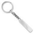 thumbnail image 1 of Beautiful Sterling Silver Rhodium-plated Key Ring, 1 of 2