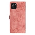thumbnail image 2 of Compatible avec Samsung Galaxy A03 Étui Papillon Embossée avec Portefeuille et Support, 2 of 5