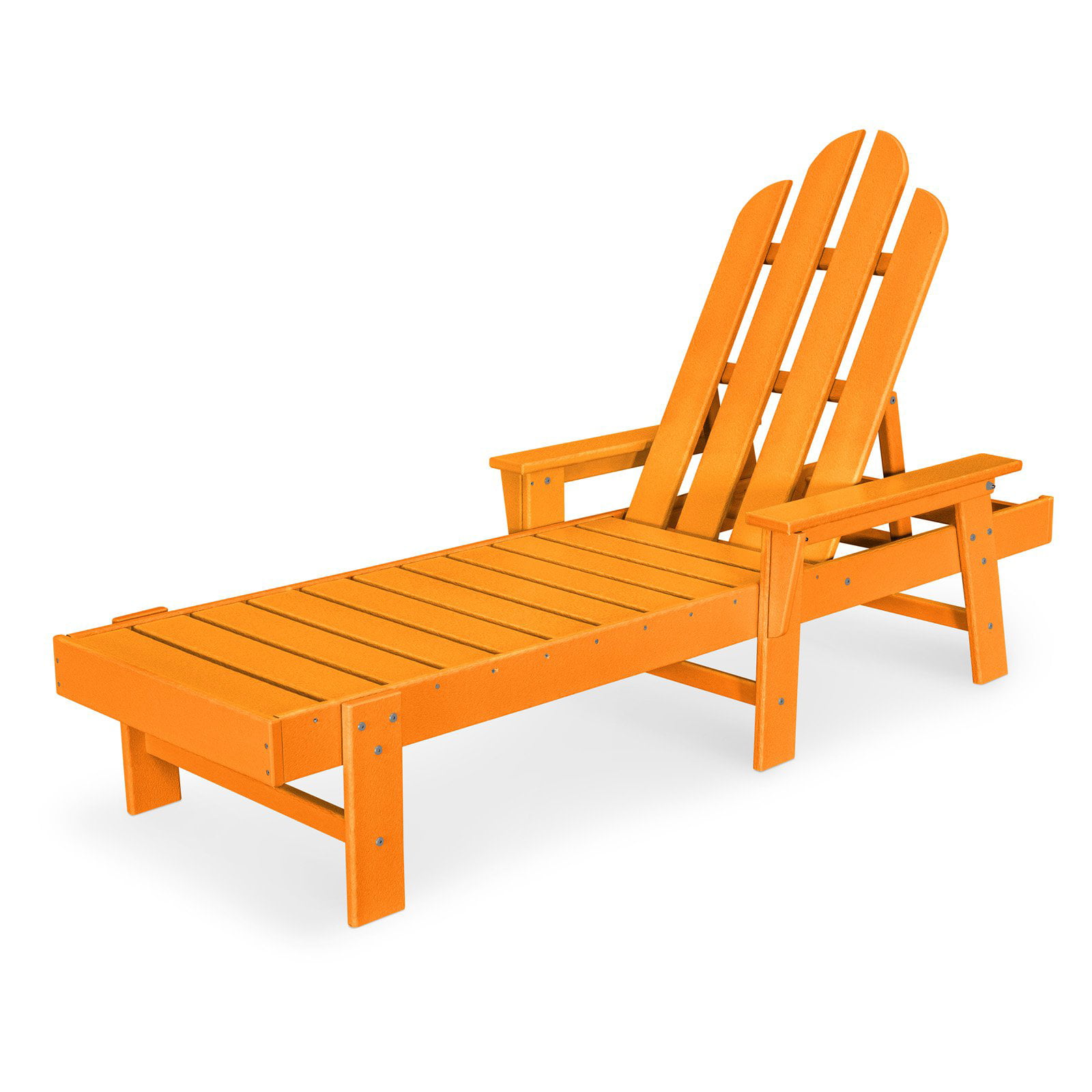 POLYWOOD® Long Island Recycled Plastic Chaise Lounge ...