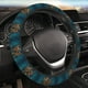 thumbnail image 5 of Fotbe Owl In Blue Funda para Volante Universal de 15 pulgadas, Accesorios para Auto para Hombre y Mujer, Protector de Volante Cómodo para SUV y Sedán, 5 of 6